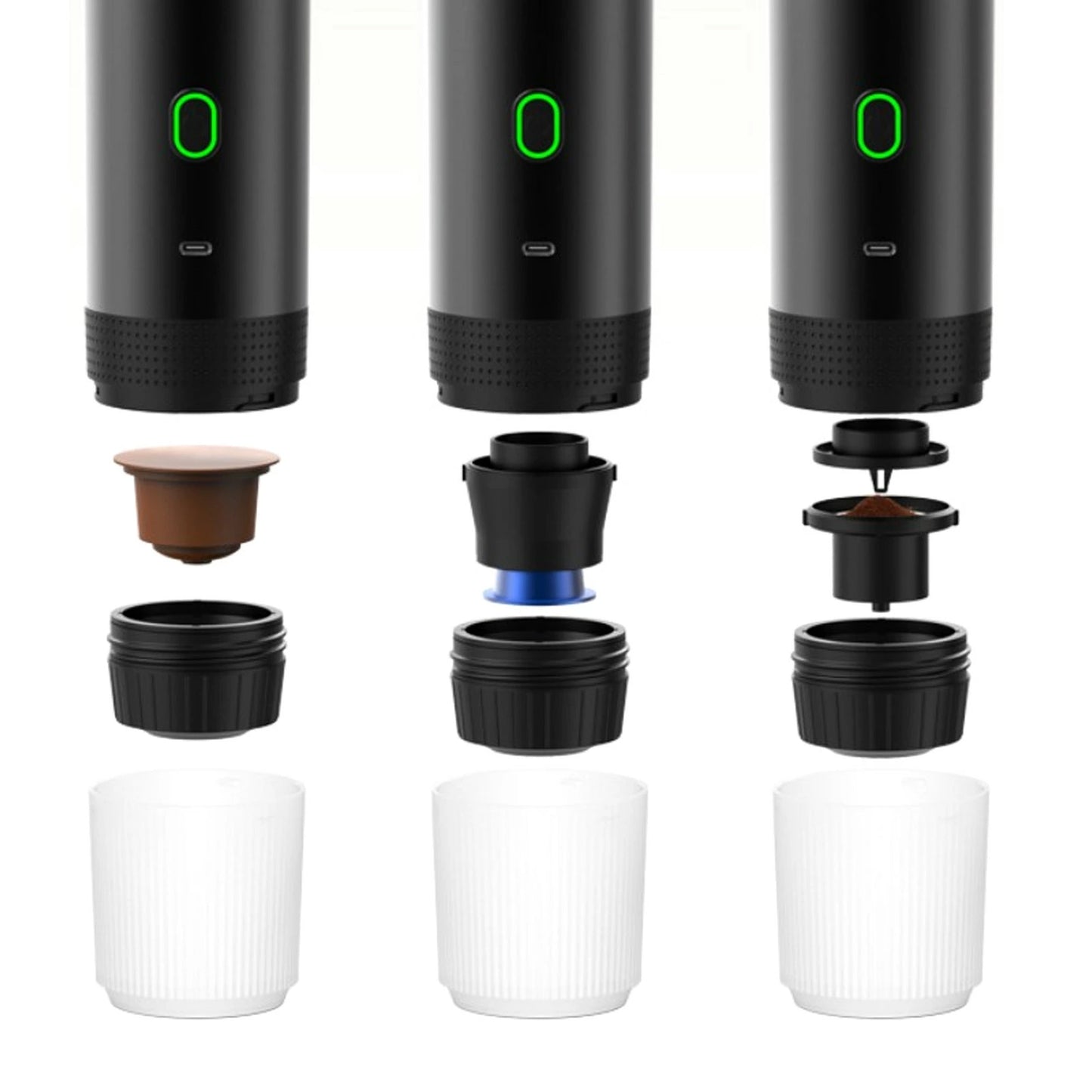 【本日終了！NO.1位 獲得】Kurashi™ カプセルコーヒーマシン ポータブル