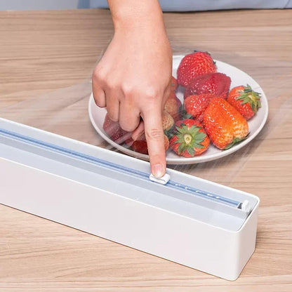 Kurashiya マグネット式壁掛けラップカッター