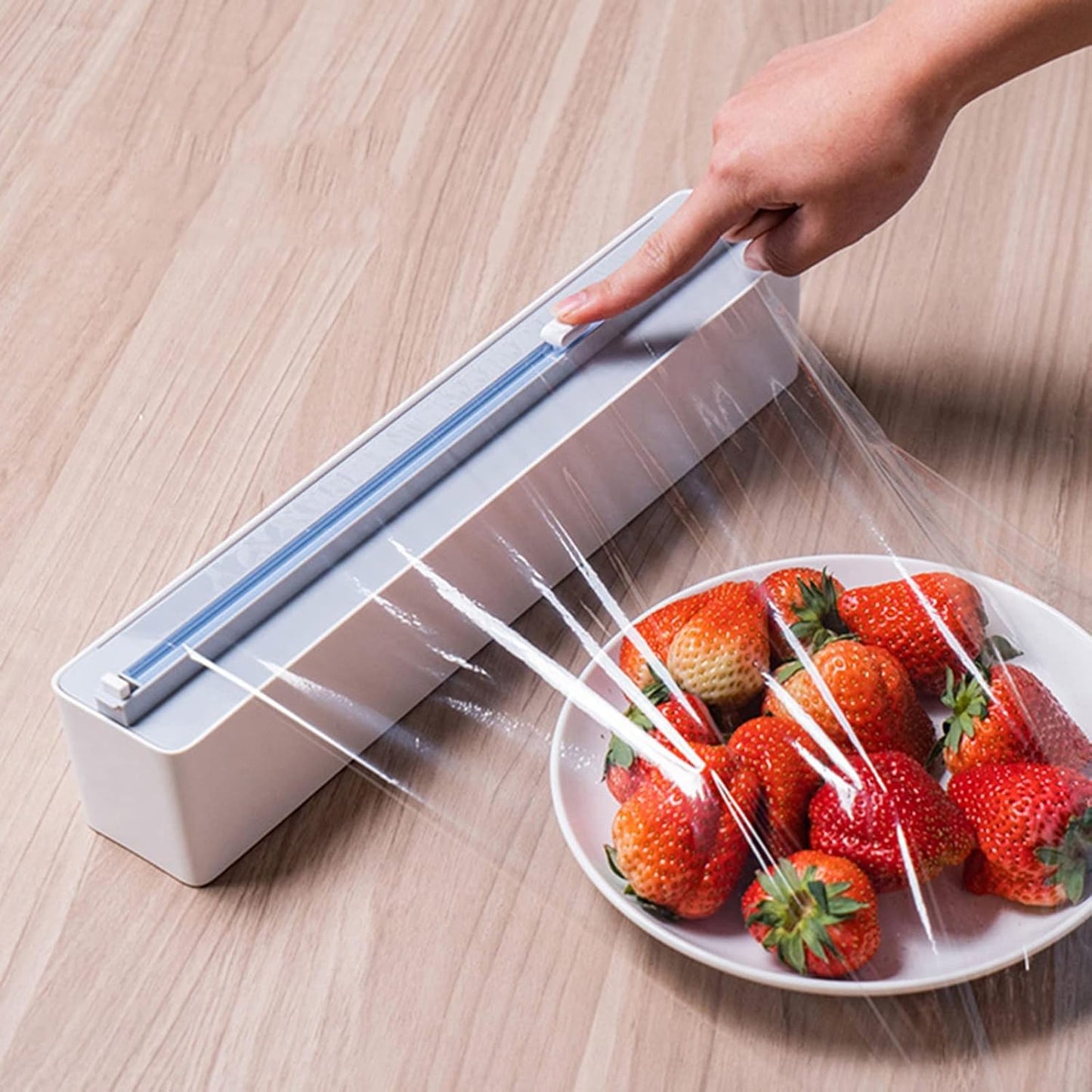 Kurashiya マグネット式壁掛けラップカッター