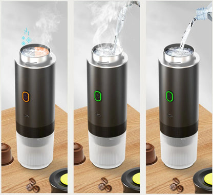 【本日終了！NO.1位 獲得】Kurashi™ カプセルコーヒーマシン ポータブル